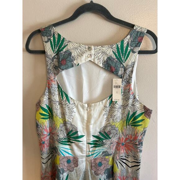 Anthro Corey Lynn Calter Metallic Party Jumpsuit Wide Leg 14 NWT - Picture 9 of 12